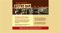 Desktop Screenshot of barneysbistrobar.com.au